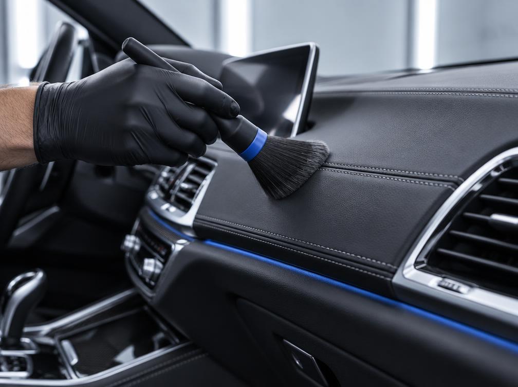Interior refresh — Full Interior Detail — vents, trim and leather brought back.